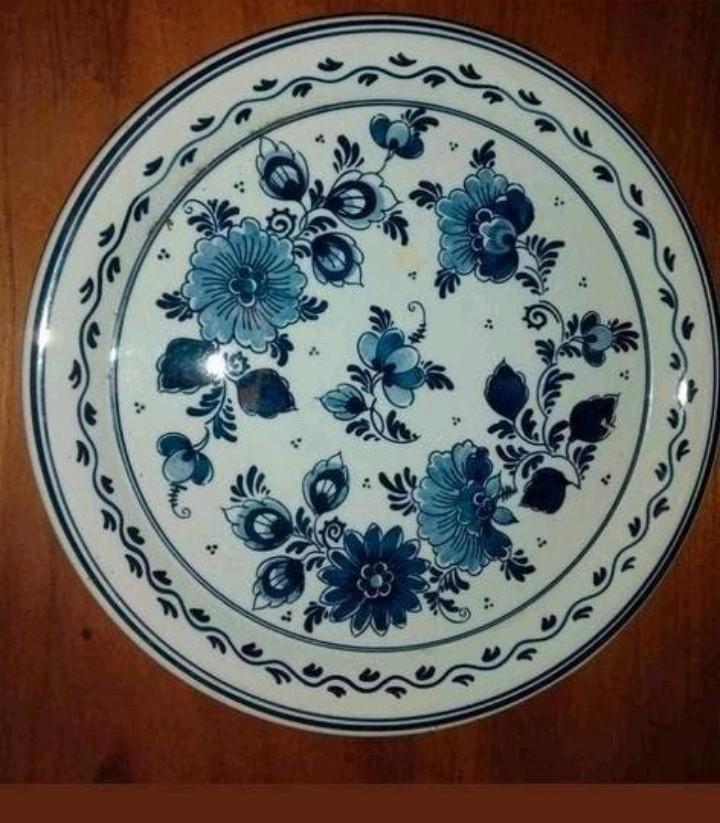 Royal Goedewaagen 'Blue Delft' Handwerk Holland Bord, Antiek en Kunst, Ophalen of Verzenden