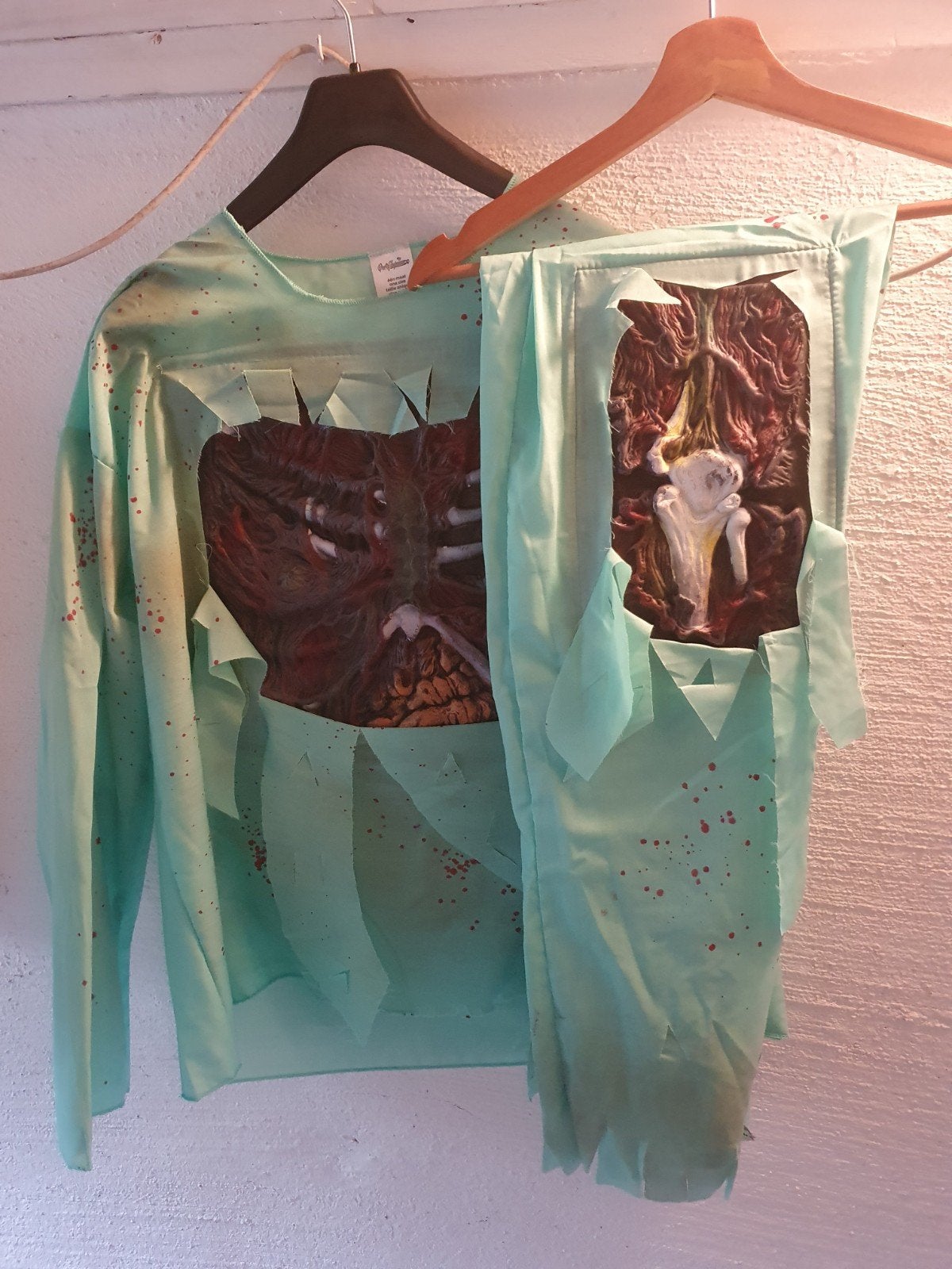 Halloween incl masker, Ophalen of Verzenden, Gedragen, Halloween
