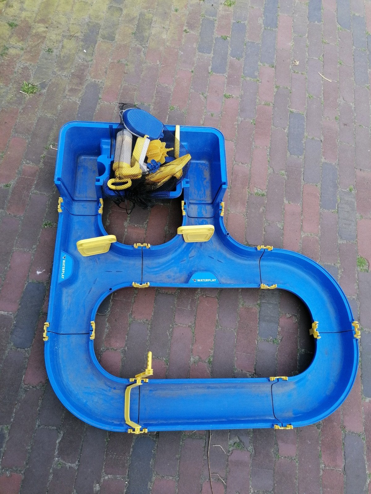 Waterplay waterbaan met accessoires, Kinderen en Baby's, Speelgoed | Buiten | Los speelgoed, Ophalen, Gebruikt