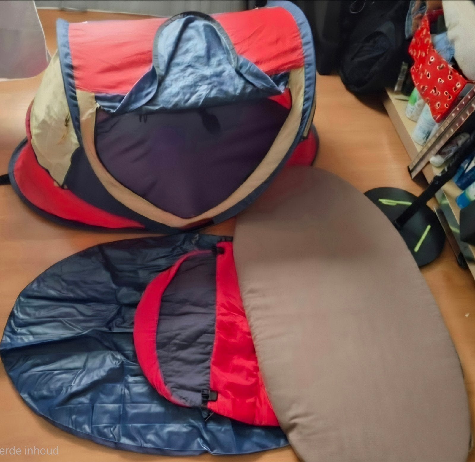 Deryan Travel Cot Peuter Luxe - Reisbedje, Ophalen, Zo goed als nieuw, Reisbedje