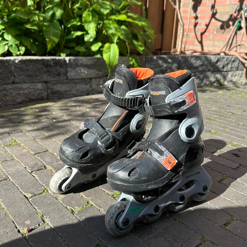 Nijdam junior skeelers, Ophalen, Inline skates 4 wielen, Verstelbaar, Gebruikt