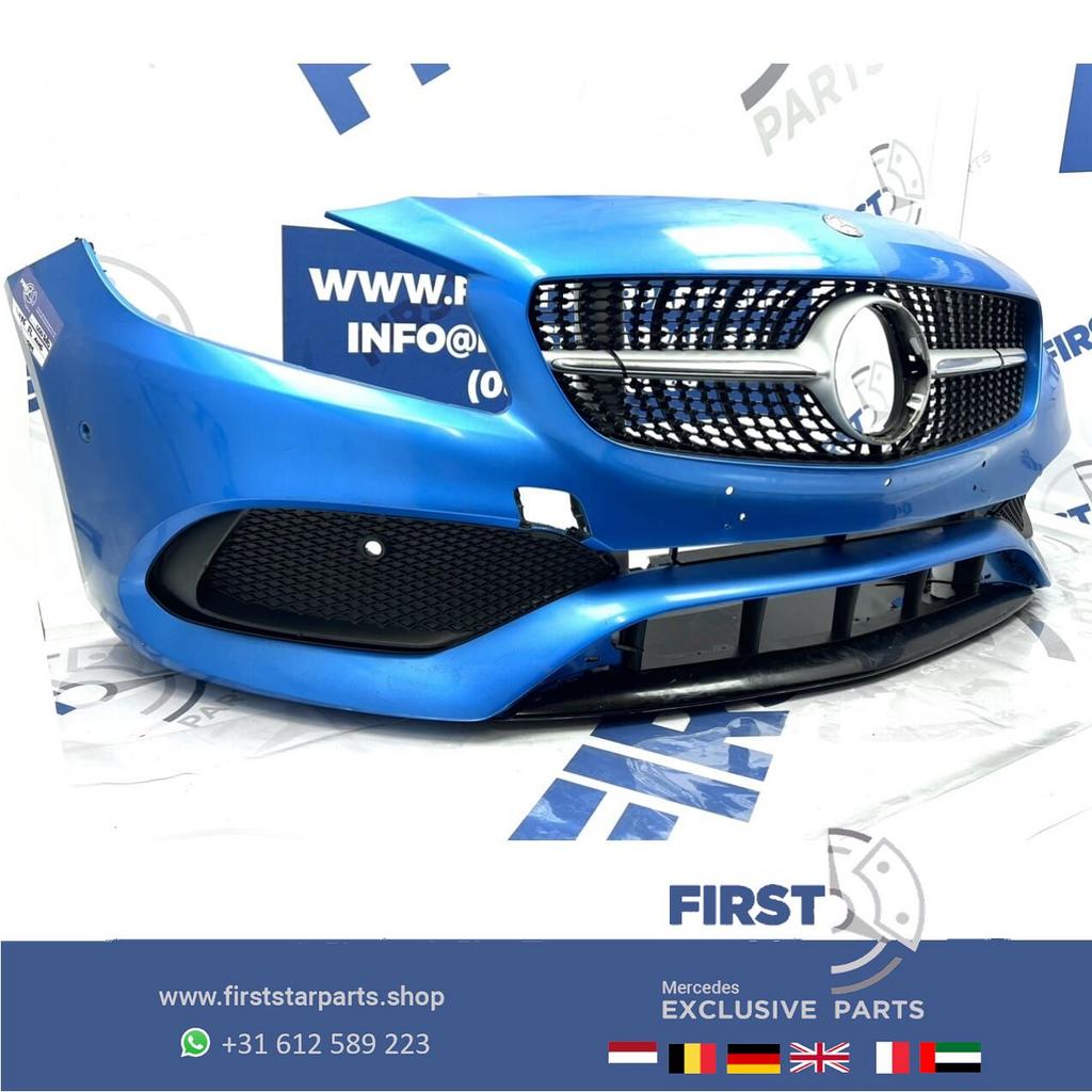 W176 BUMPER FACELIFT AMG VOORBUMPER Mercedes A Klasse 2012-2, Gebruikt, -, Voor, Ophalen of Verzenden