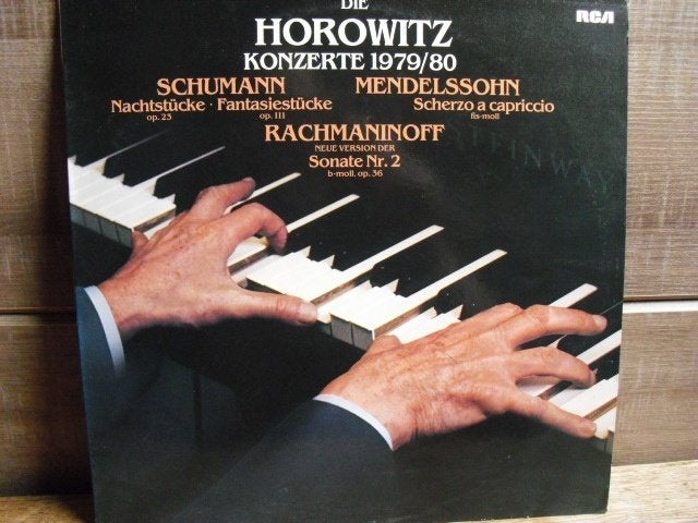 Vladimir Horowitz "The Horowitz Concerts 1979/80" LP, Cd's en Dvd's, LP, Gebruikt, Soloconcert, Ophalen of Verzenden