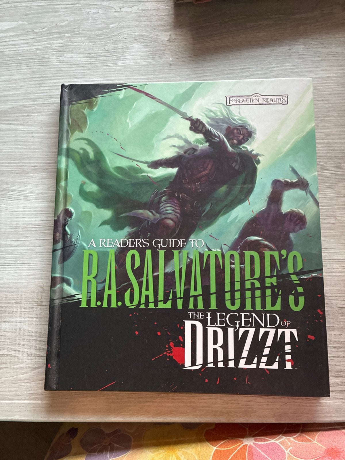 A Reader's Guide to R.A. Salvatore's The Legend of Drizzt, Boeken, Ophalen of Verzenden, Zo goed als nieuw