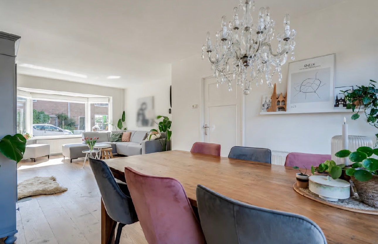 Teakhoutentafel, Ophalen, 200 cm of meer, 50 tot 100 cm, Zo goed als nieuw
