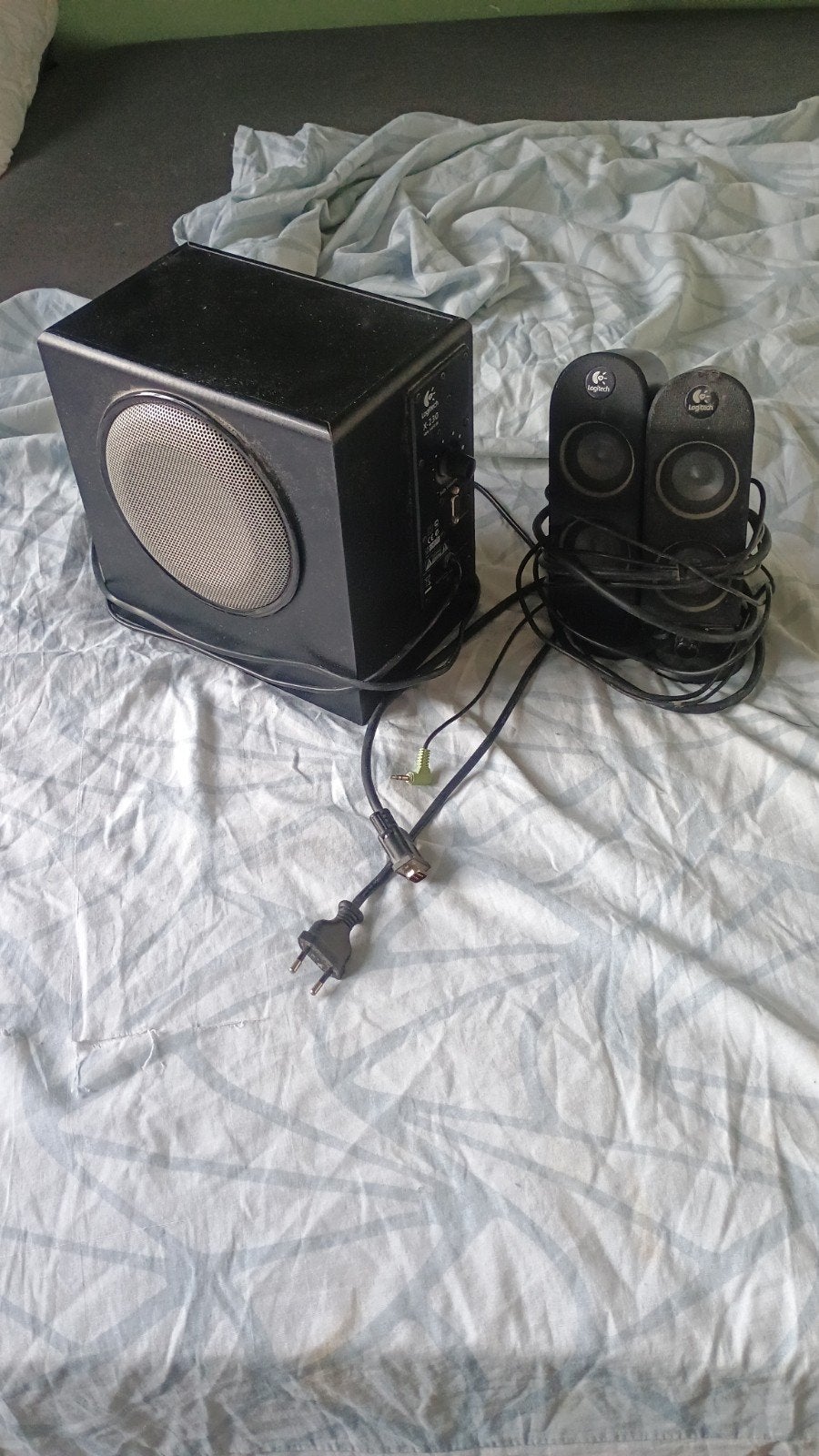 Logitech X-230 2.1 Speakerset met Subwoofer, Computers en Software, Pc speakers, Ophalen of Verzenden