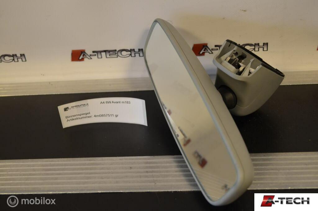 Binnenspiegel grijs Audi A4 B9 ('15-'18) 4m0857511 m183, Auto-onderdelen, Spiegels, Audi, Gebruikt, Audi, Ophalen of Verzenden