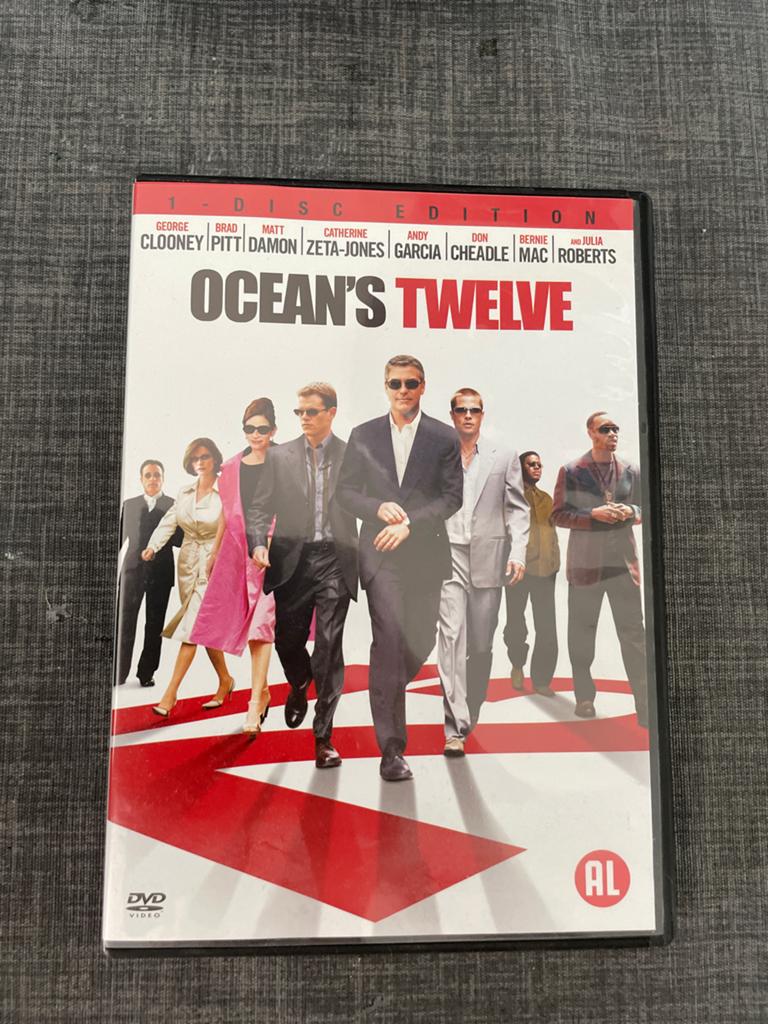Ocean's Twelve DVD - Actiekomedie met topcast, Vanaf 12 jaar, Ophalen of Verzenden, Gebruikt, Actiekomedie