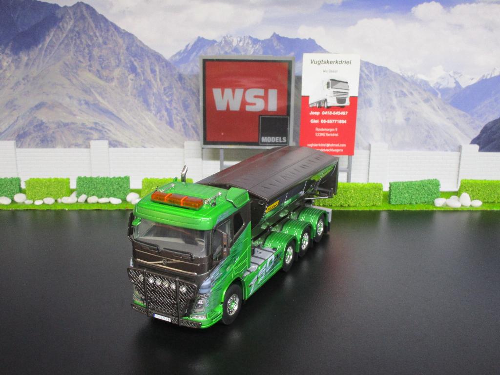 Wsi 01-2189 Volvo FH4 Sleeper Cab 8x4 , Hakarps Schakt, Ophalen, Nieuw, Bus of Vrachtwagen, Wsi