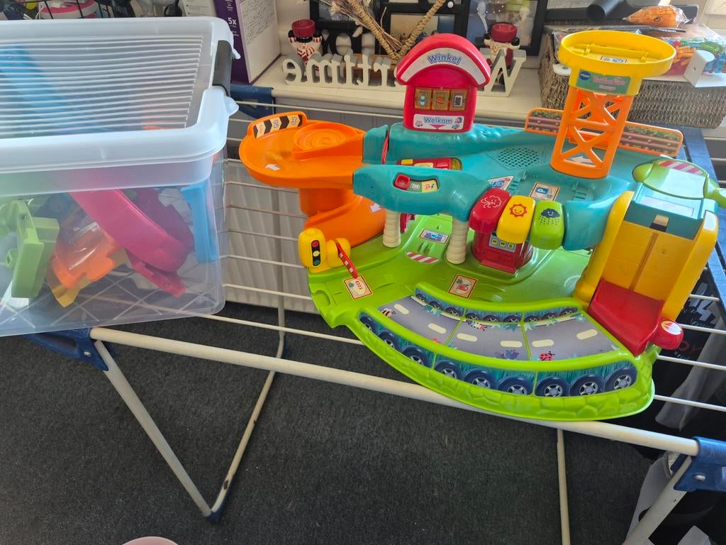 VTech Toet Toet Auto's Garage Speelset, Kinderen en Baby's, Speelgoed | Overig, Gebruikt, Jongen of Meisje, Ophalen