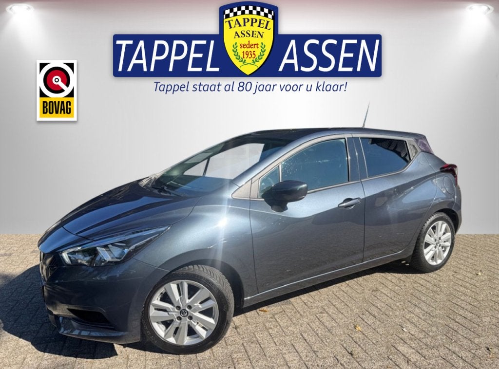 Nissan Micra 1.0 IG-T N-Connecta Nav/carplay/cruise, Auto's, Nissan, Voorwielaandrijving, 101 pk, Euro 6, Origineel Nederlands