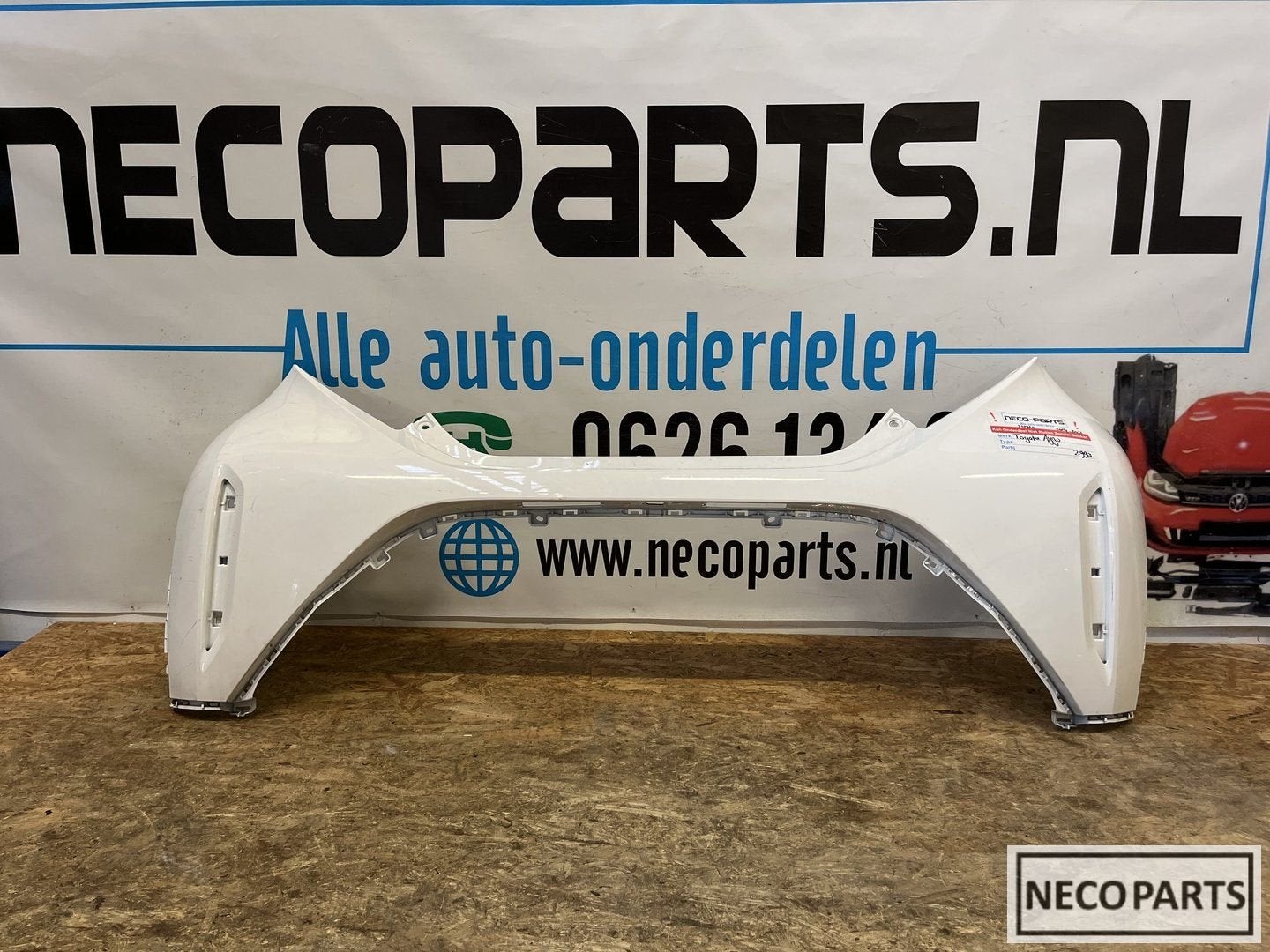 TOYOTA AYGO 2014-2021 ACHTERBUMPER BUMPER ORIGINEEL, Auto-onderdelen, Gebruikt, -, -, Ophalen of Verzenden