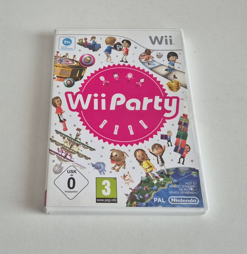 Wii Party Nintendo Wii Game Compleet, Avontuur en Actie, Gebruikt, Ophalen of Verzenden, 3 spelers of meer