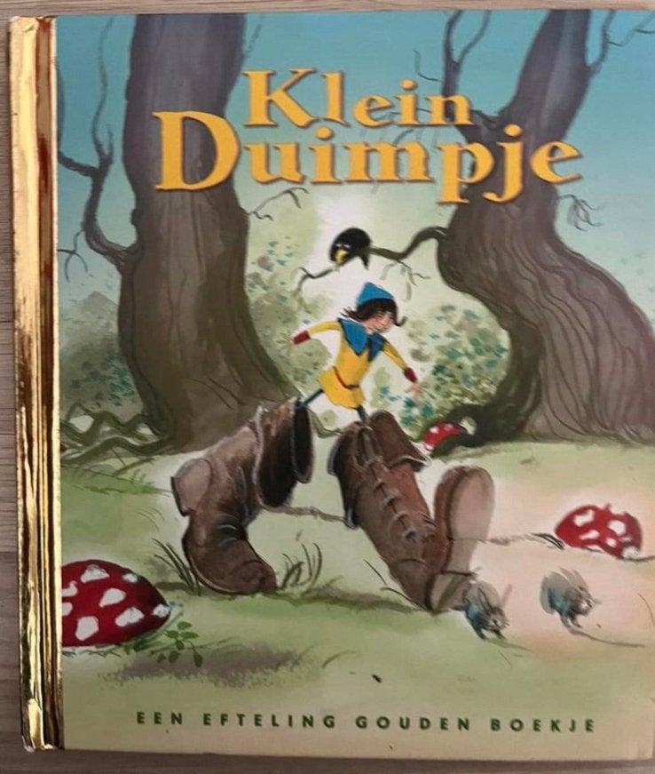 Klein Duimpje - Een Efteling Gouden Boekje, Ophalen of Verzenden, Gelezen