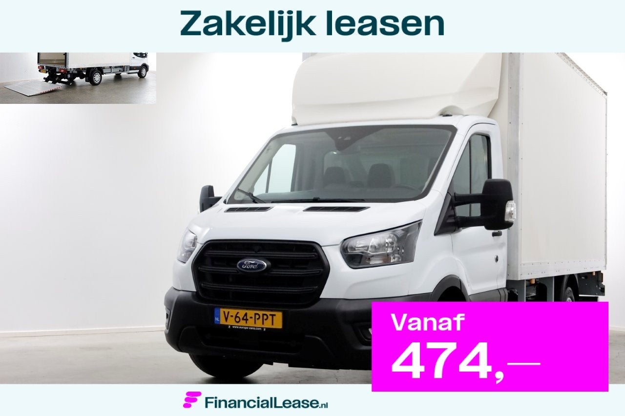 Ford Transit 350 2.0 TDCI 130pk RWD Trend Bakwagen met laadk, Voorwielaandrijving, Euro 6, 4 cilinders, 2800 kg