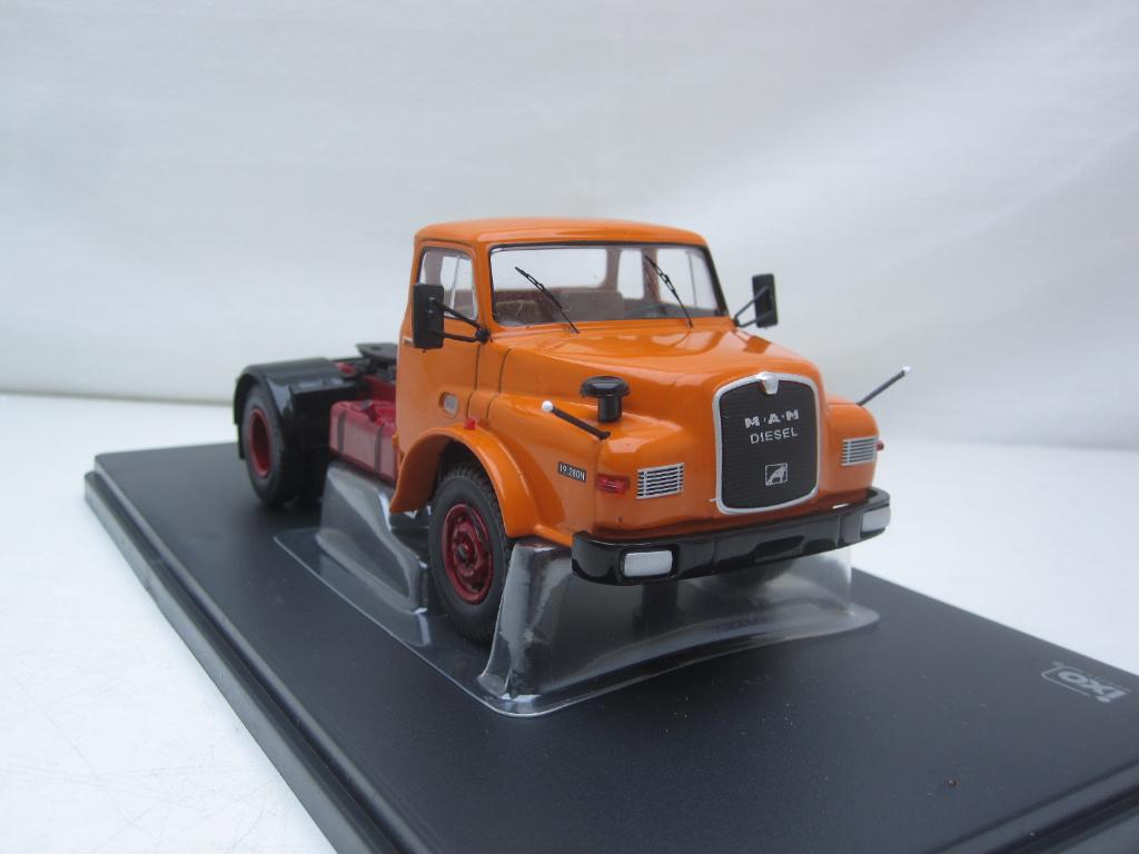 MAN Hauber 19.280 trekker 1971 1:43 IXO, Ophalen of Verzenden, Nieuw, Bus of Vrachtwagen, Overige merken