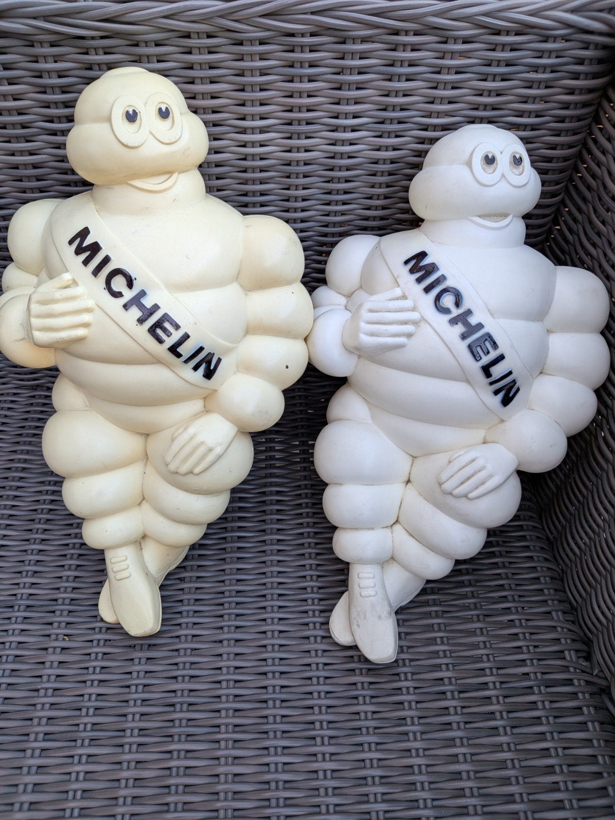 Twee originele Michelin poppen., Ophalen of Verzenden