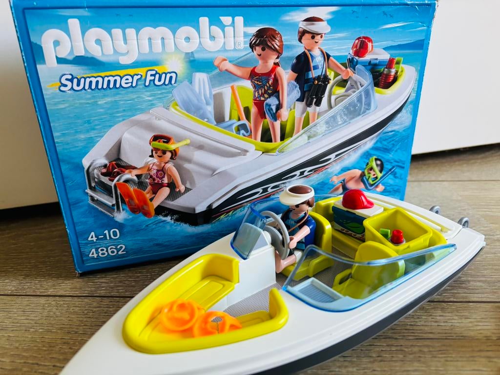 Playmobil Summer Fun 4862, Kinderen en Baby's, Speelgoed | Playmobil, Ophalen of Verzenden, Zo goed als nieuw, Complete set