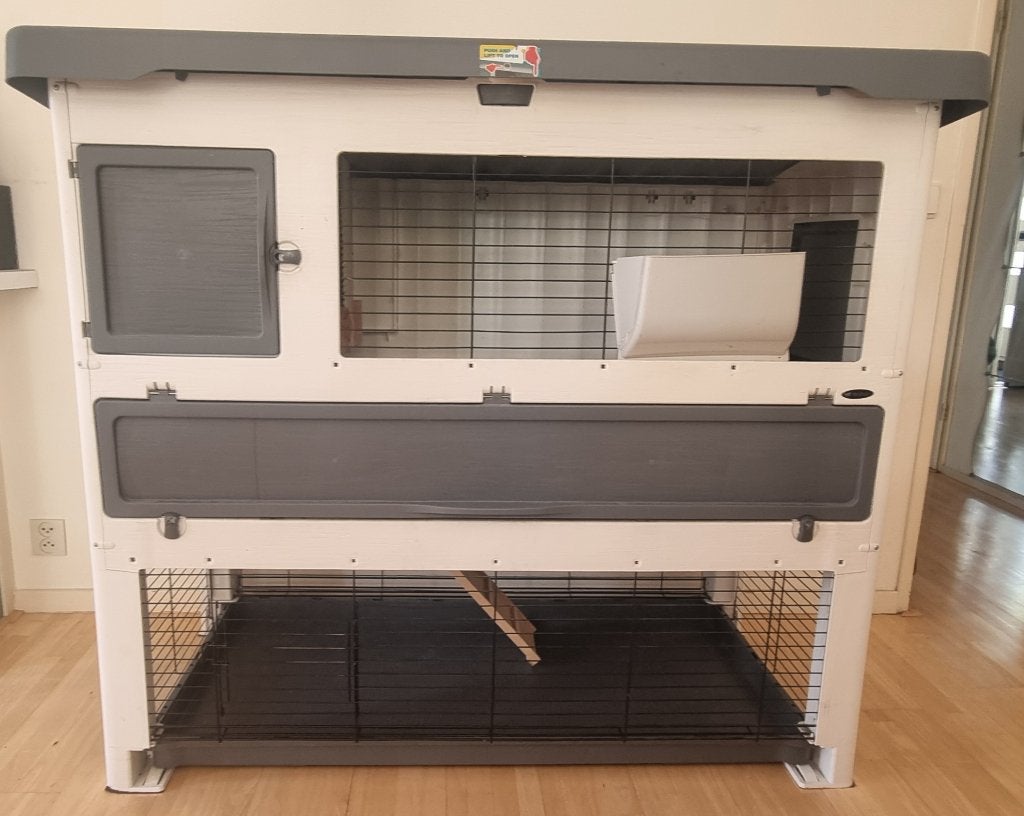 Konijnenhok Ferplast 134x73 cm gratis af te halen, Ophalen, 90 cm of meer, Hok, 110 cm of meer