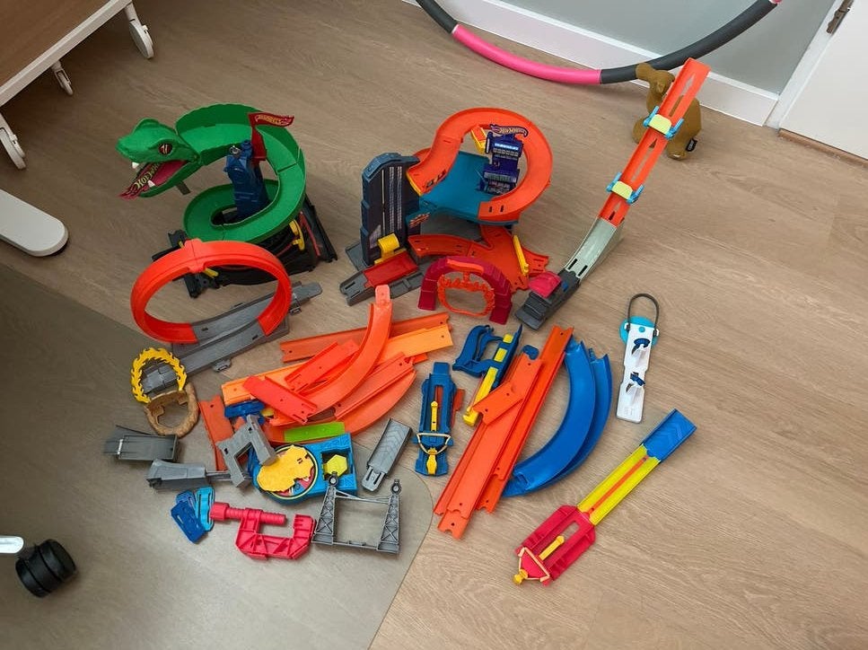 Hot Wheels Racebaan Onderdelen - Uitbreidingsset, Ophalen, Gebruikt, Onderdelen, Hot Wheels