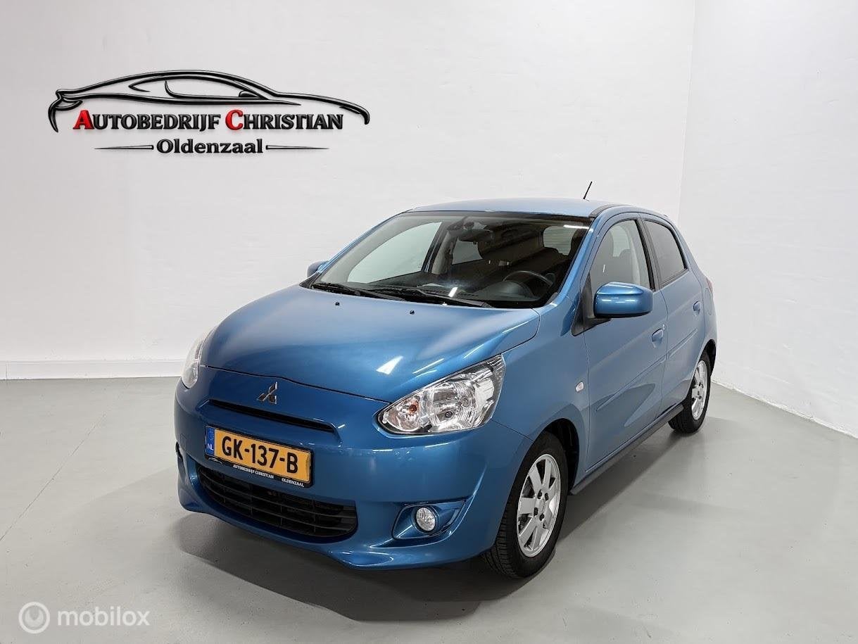 Mitsubishi Space Star 1.0 Bright | CLIMA | 5D, Auto's, Voorwielaandrijving, Gebruikt, Euro 6, Blauw