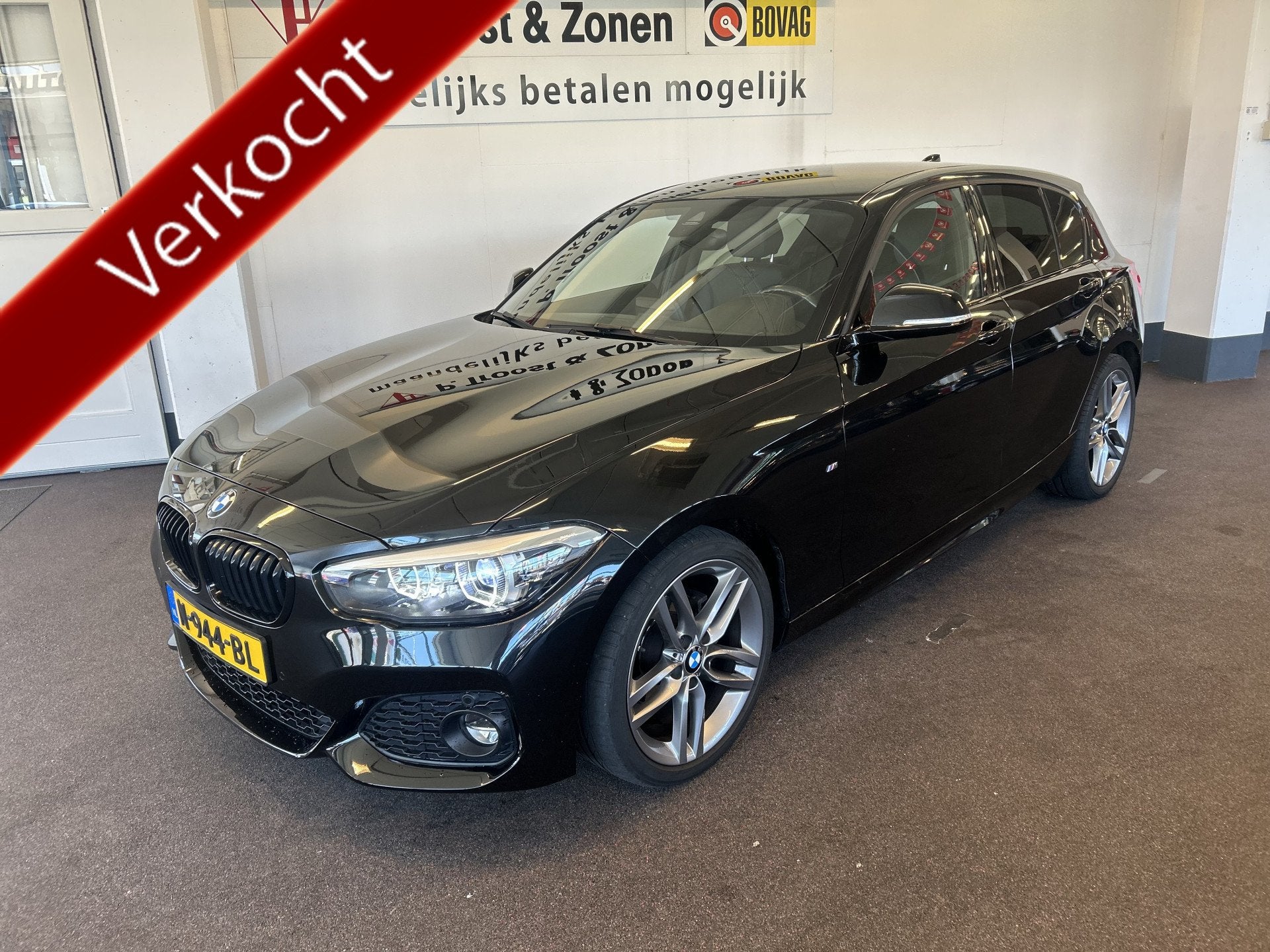 BMW 1-serie 118i Edition M Sport Shadow Executive Automaat |, Auto's, Gebruikt, Met garantie (alle), Leder, Bedrijf