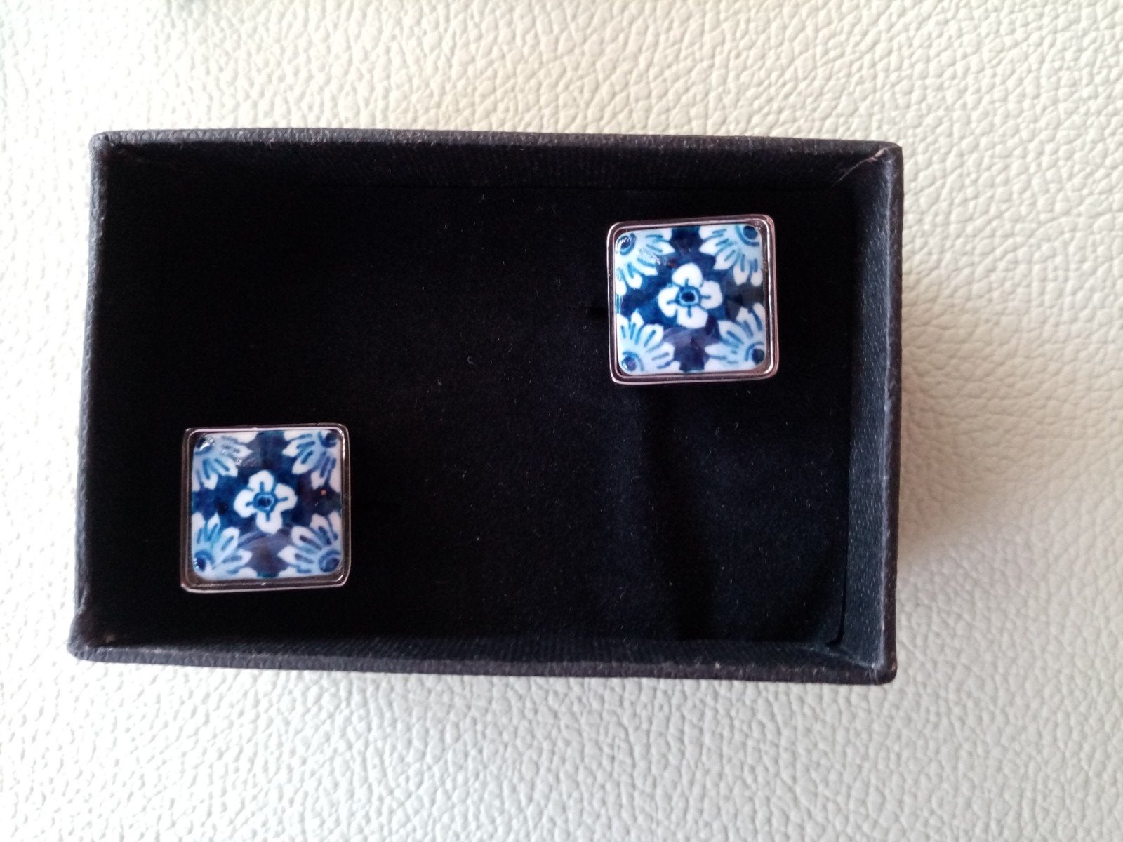 Royal Delft Manchetknopen, Sieraden, Tassen en Uiterlijk, Ophalen of Verzenden, Nieuw, Overige materialen