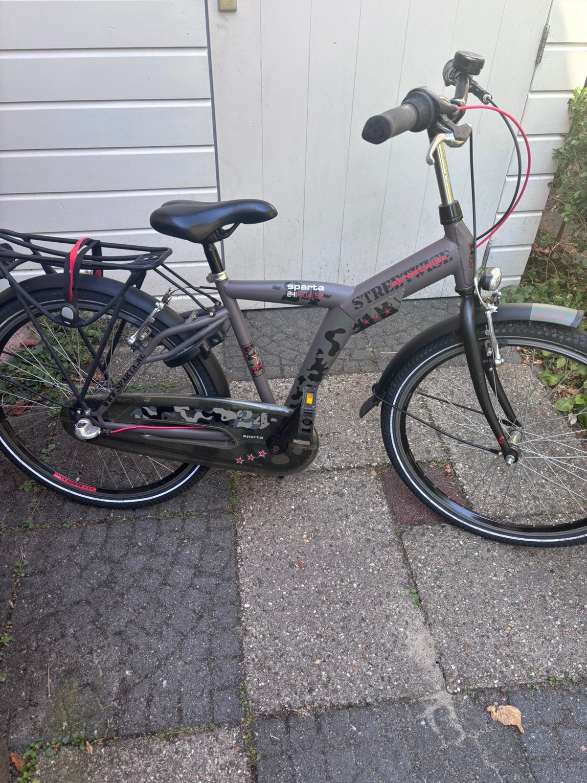 Stoere 24inch fiets (Sparta) met terugtraprem en handrem, Ophalen, Terugtraprem, 24 inch, Versnellingen