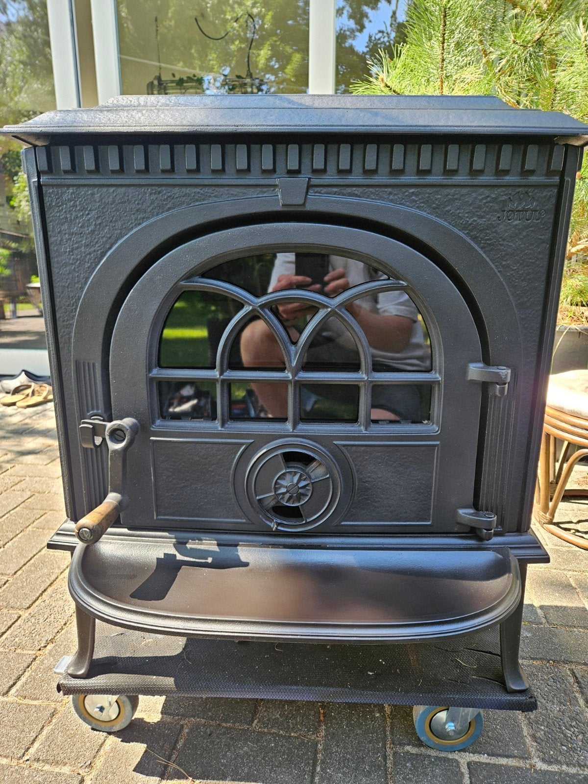 Jotul F8 Classic als nieuw Houtkachel, Houtkachel, Ophalen of Verzenden, Zo goed als nieuw, Vrijstaand