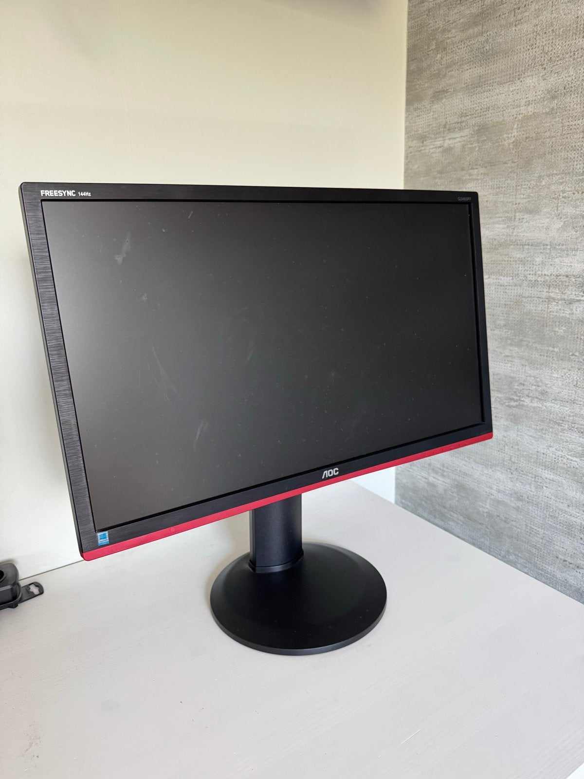 AOC G2460PF 144Hz Gaming Monitor - Zo goed als nieuw, 101 t/m 150 Hz, In hoogte verstelbaar, Full HD, Minder dan 1 ms