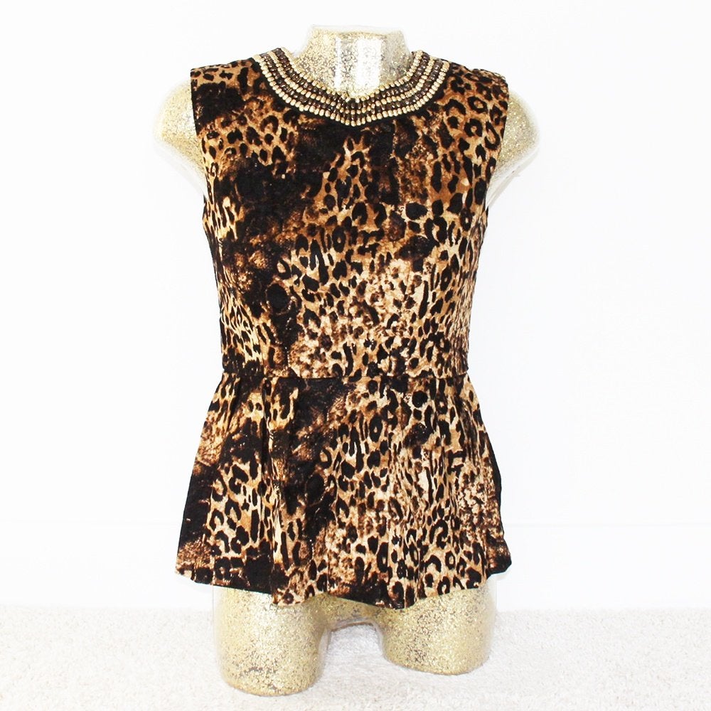 Prachtig Azaka Topje (M) - 8 € 25,-, Kleding | Dames, Maat 38/40 (M), Bruin, Ophalen of Verzenden, Zo goed als nieuw