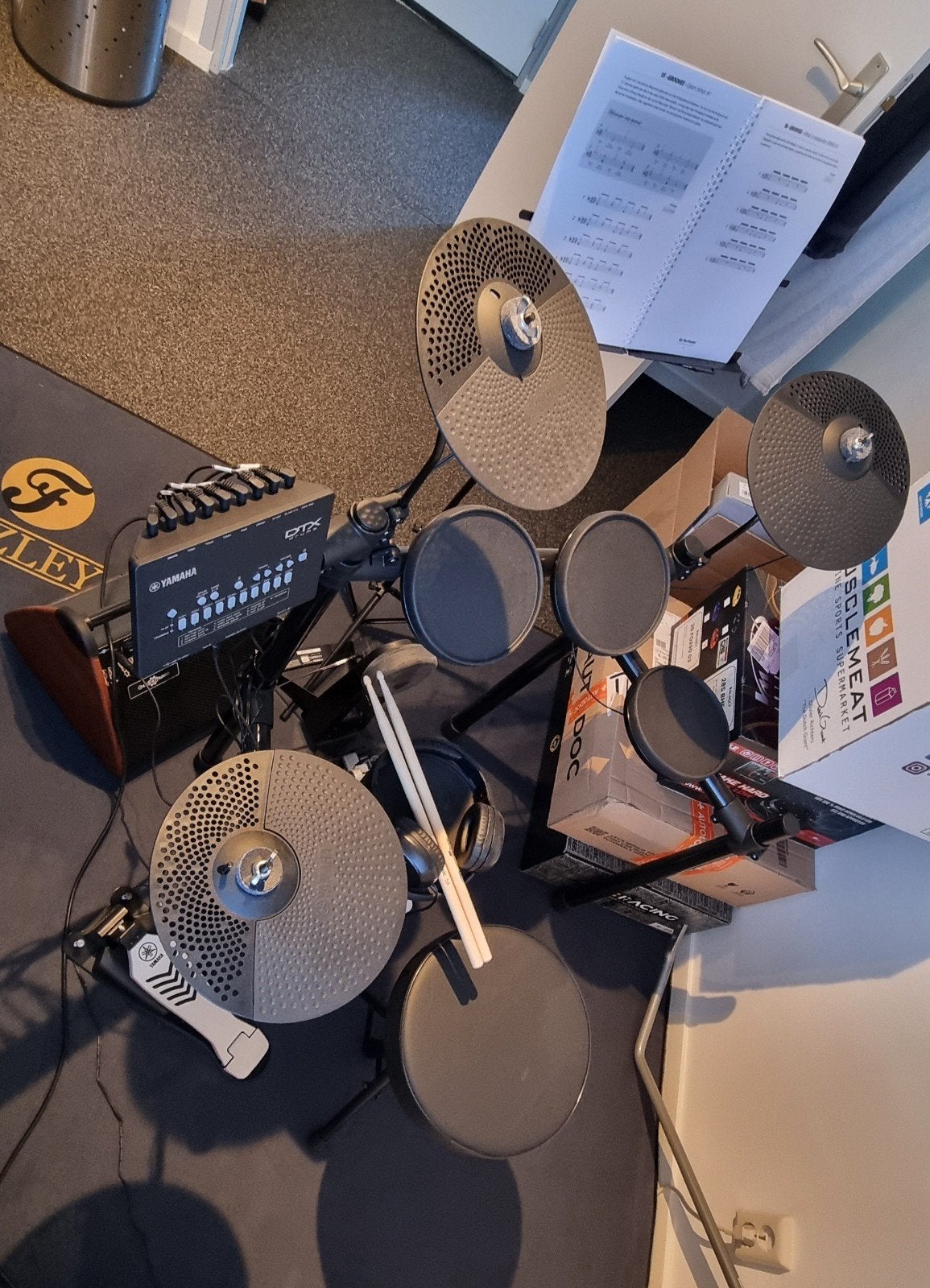 Complete drumstel(set) Yamaha DTX432K !ZGAN!, Muziek en Instrumenten, Ophalen of Verzenden, Zo goed als nieuw, Yamaha, Elektronisch