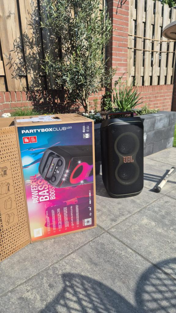 * te huur * partybox 120, Audio, Tv en Foto, Karaoke-apparatuur, Ophalen, Zo goed als nieuw, Luidspreker(s)