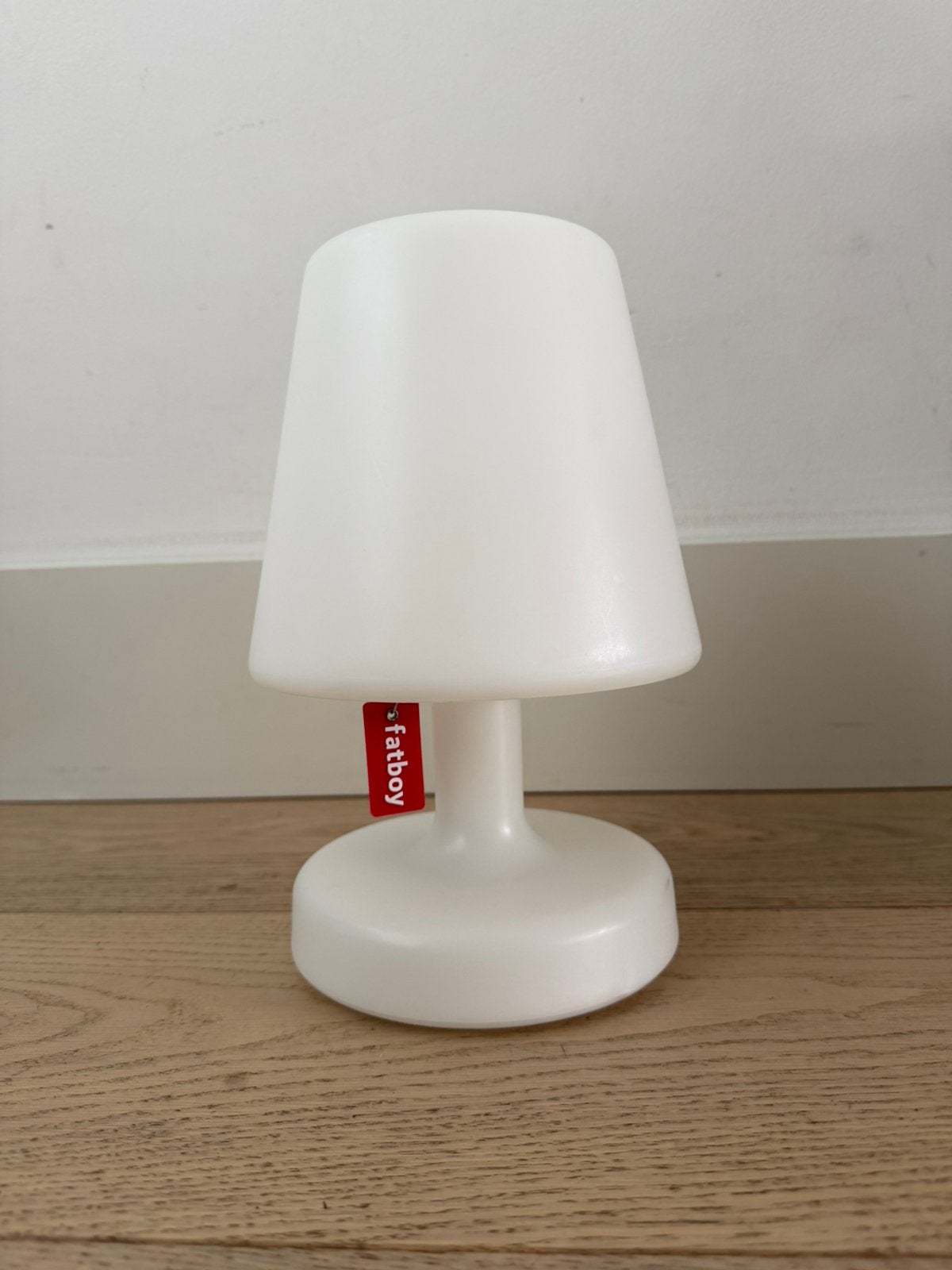 Fatboy Edison The Petit wit led tafellamp draadloos, Fatboy, Wit, Ophalen of Verzenden, Zo goed als nieuw
