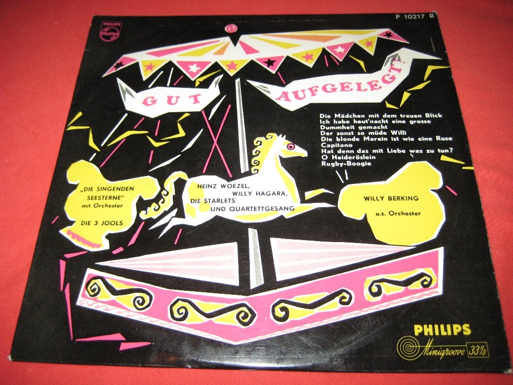 Oude kleine LP: Gut aufgelegt, Ophalen of Verzenden, Zo goed als nieuw, Overige formaten