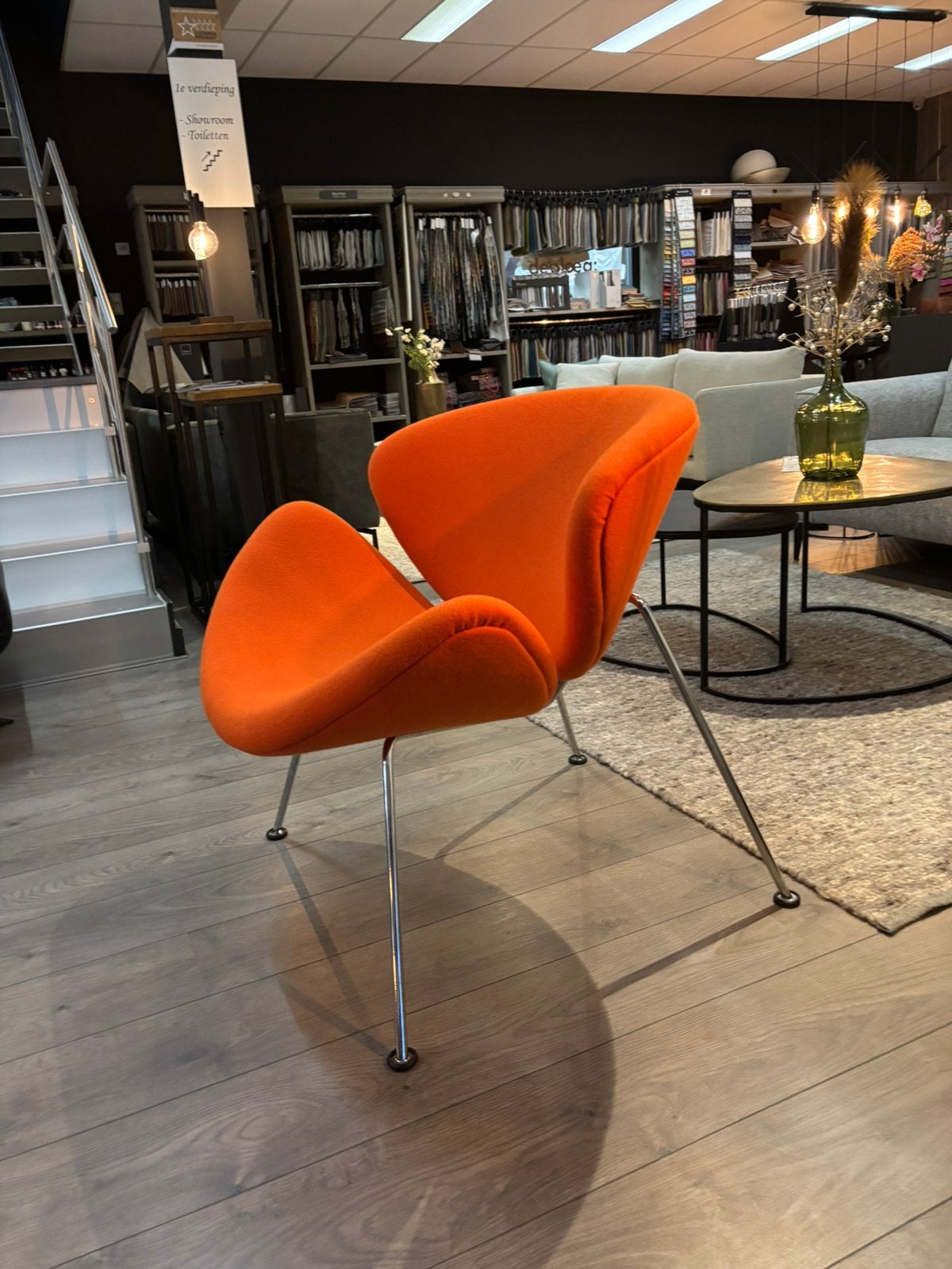 Artifort orange slice Kvadrat, 75 tot 100 cm, Ophalen of Verzenden, Zo goed als nieuw, Leolux artifort