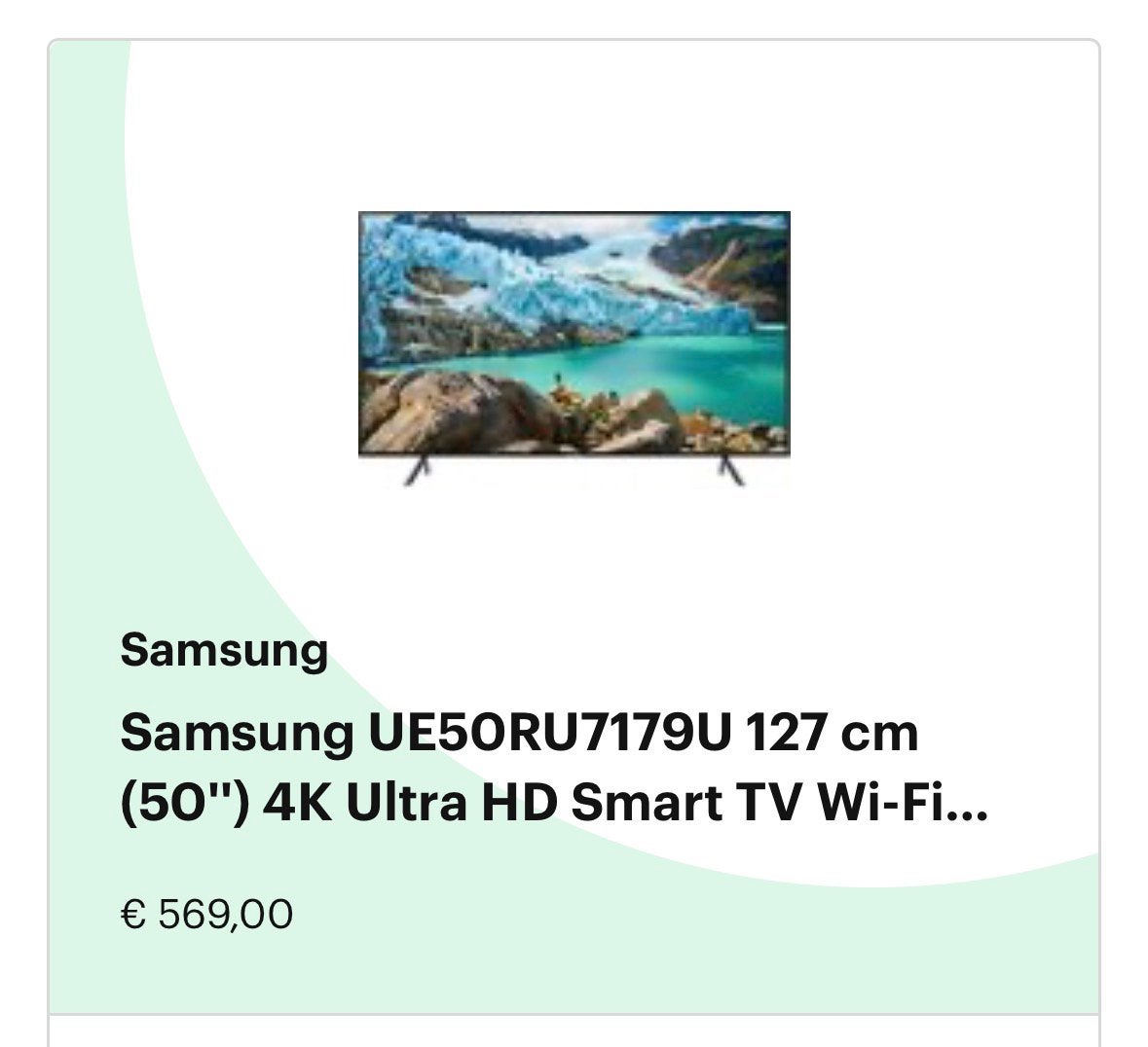 Samsung Smart TV beeldscherm kapot, Audio, Tv en Foto, Televisies, Ophalen, 100 cm of meer, 50 Hz, Samsung