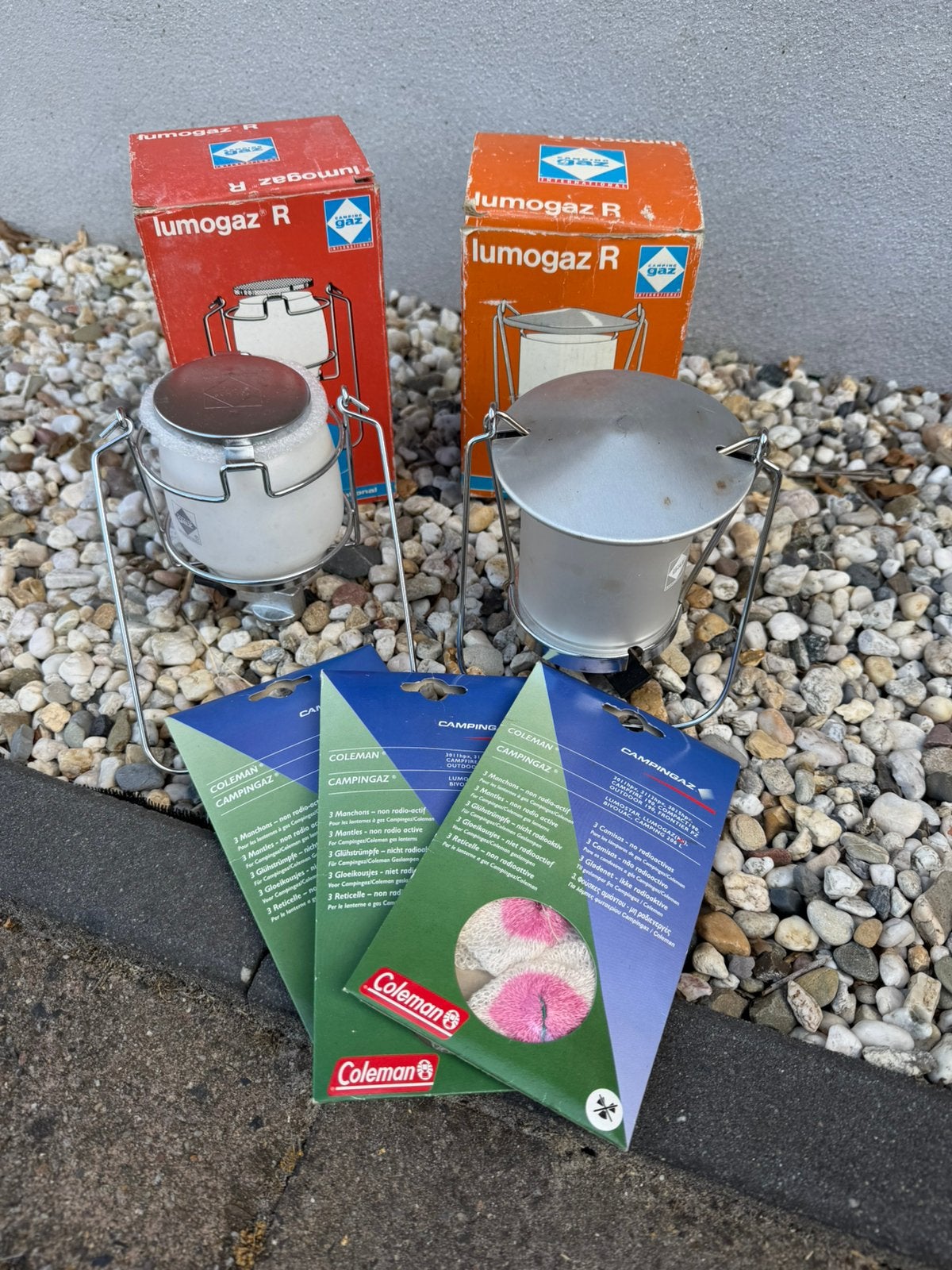 Campingaz Lumogaz R Lantaarn, Caravans en Kamperen, Caravan accessoires, Ophalen, Zo goed als nieuw