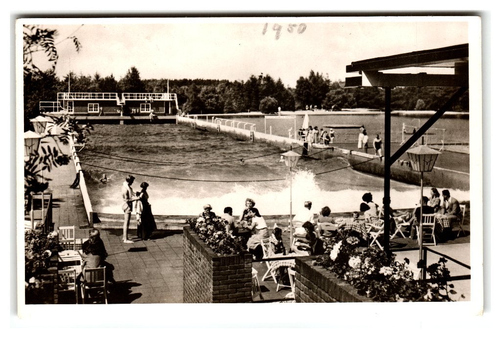 Boekelo, Bad Boekelo, Verzenden, 1940 tot 1960, Gelopen, Overijssel