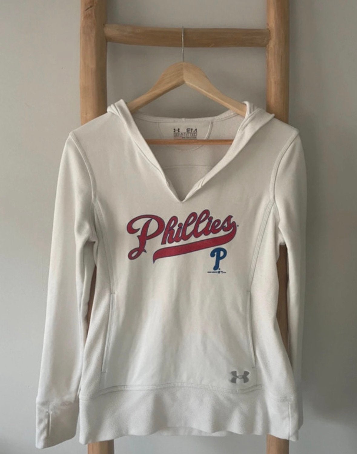 Witte trui Under Armour, Ophalen of Verzenden, Zo goed als nieuw, Maat 36 (S), Wit