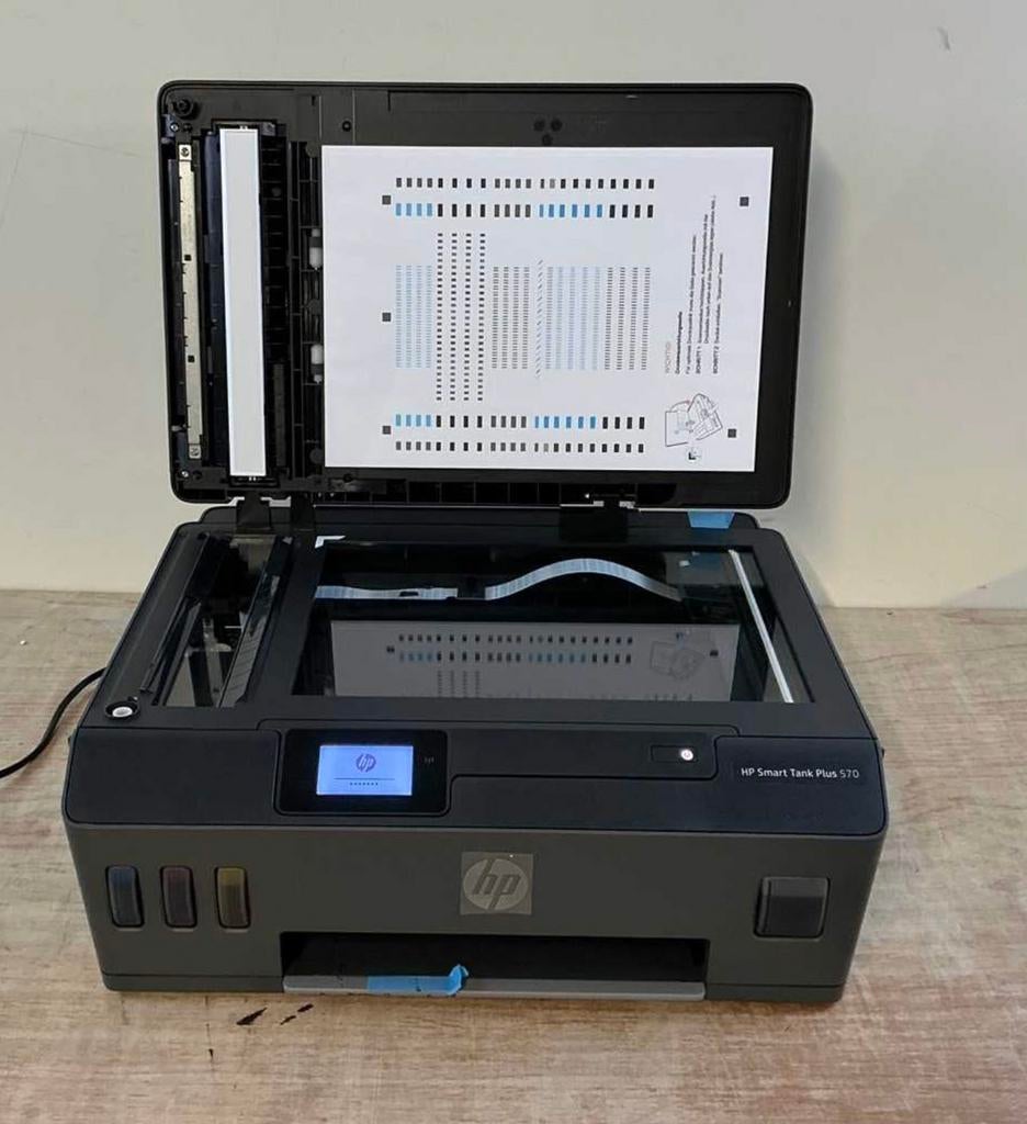 HP Smart Tank Plus 570 All-in-One Draadloze Inkjetprinter, Computers en Software, Printers, Zo goed als nieuw, All-in-one, Inkjetprinter