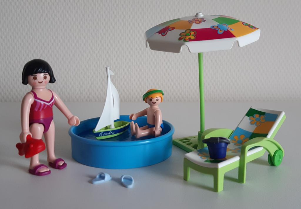 Playmobil 4864 Kinderbadje. (Set 138), Ophalen of Verzenden, Zo goed als nieuw, Complete set