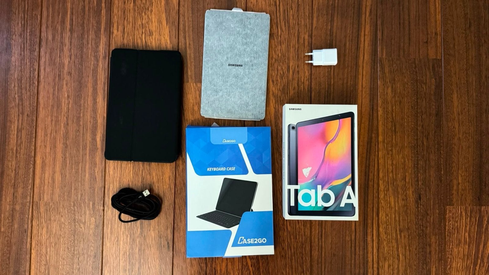 Samsung Galaxy Tab A 64GB+256GB+4G SM-T515) - zgan!, Computers en Software, Windows Tablets, Zo goed als nieuw, Wi-Fi, 10 inch