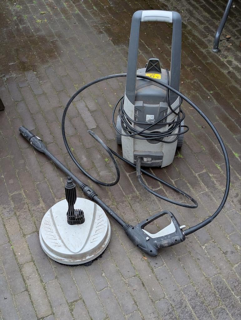 Hogedrukspuit met Terrasreiniger, Tuin en Terras, Hogedrukreinigers, Ophalen, Gebruikt, Elektrisch, Central Park