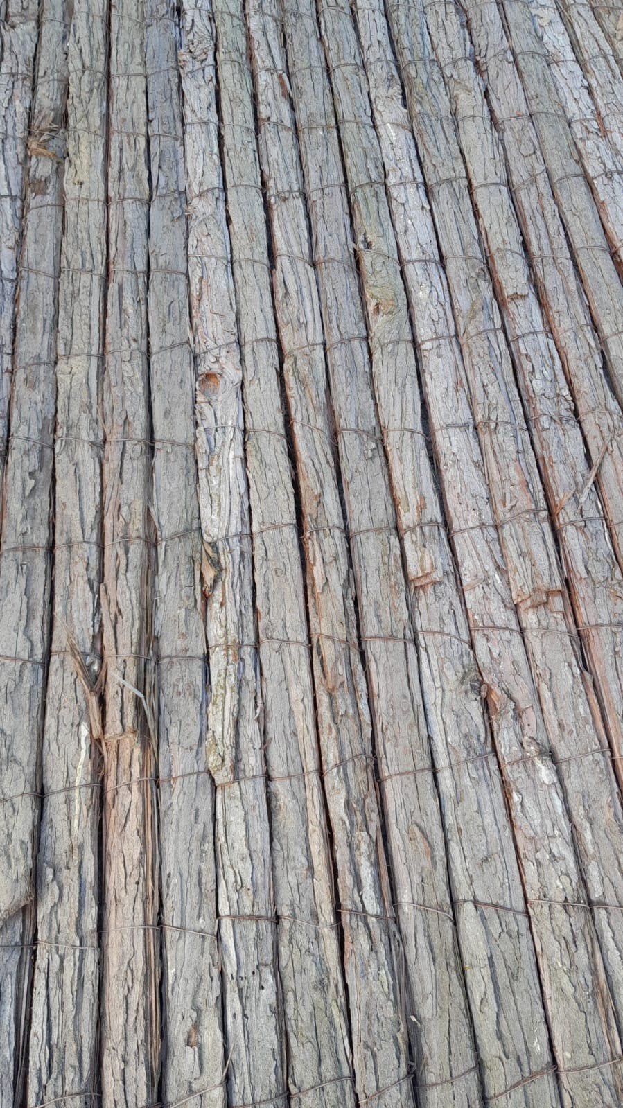 Vier boomschors matten, Tuin en Terras, Ophalen, Hout, Minder dan 3 meter, 1 tot 2 meter