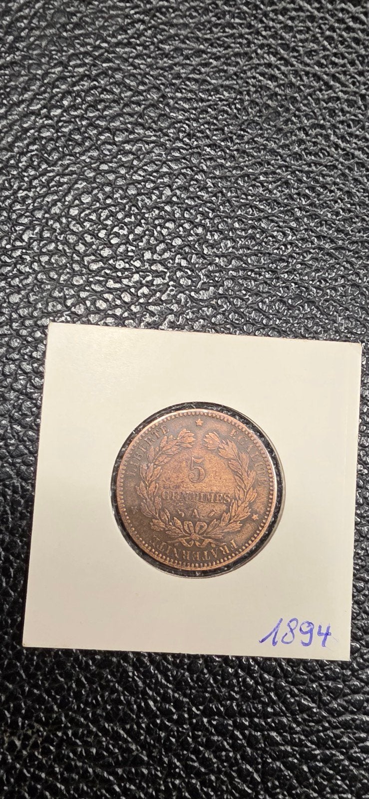 Frankrijk 5 centimes 1894, Ophalen of Verzenden, Frankrijk