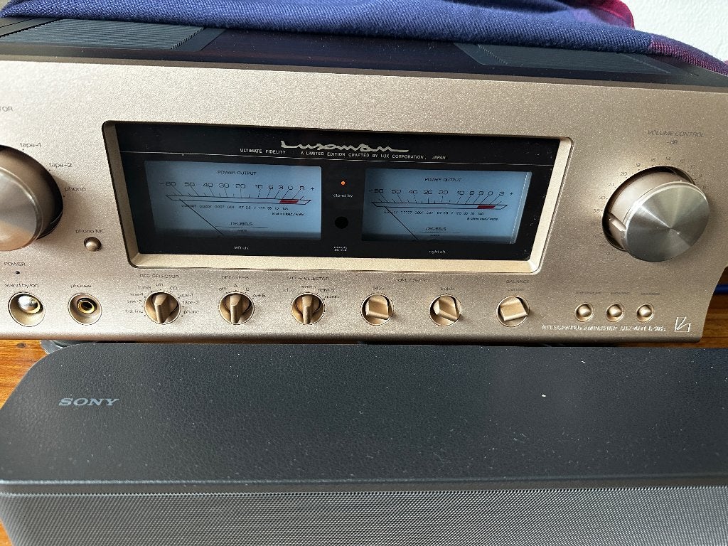 LUXMAN GEINTREGEERDE VERSTERKER  [ L-505s ], Ophalen, Gebruikt, 60 tot 120 watt, Overige merken