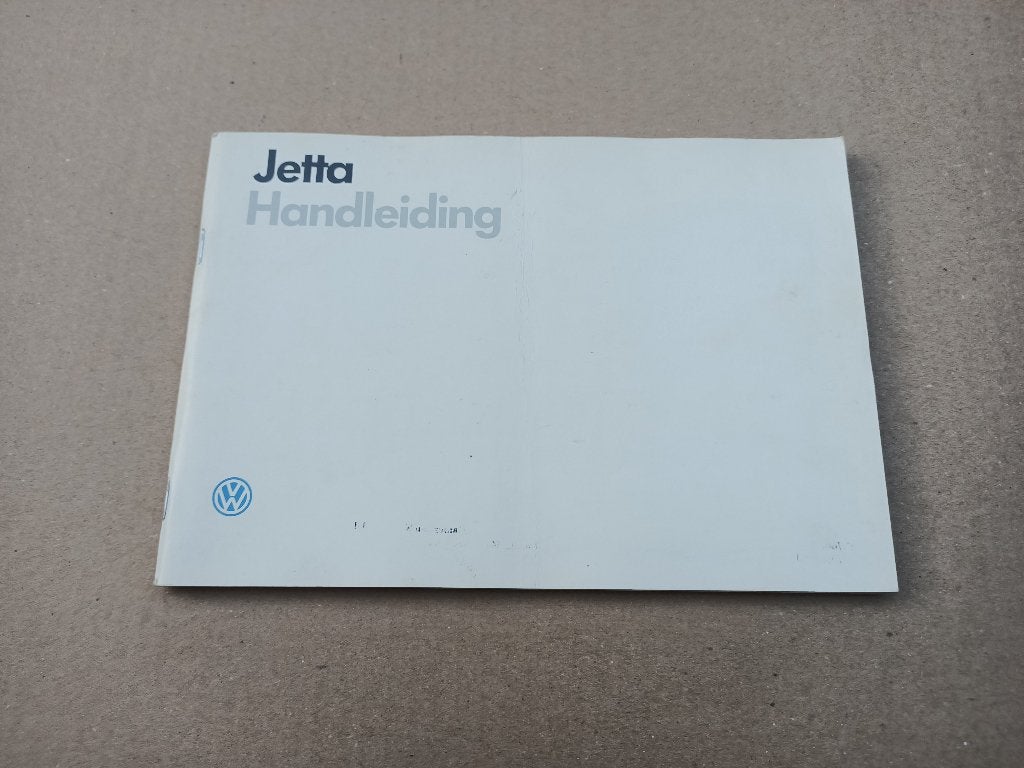 Instructieboekje: Volkswagen Jetta (1986), Verzenden