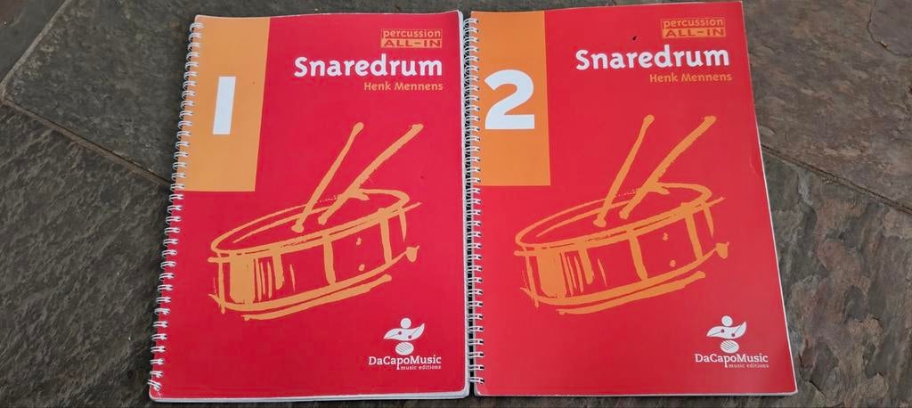 Snaredrum lesboeken Henk Mennens - Percussion ALL-IN, Ophalen of Verzenden