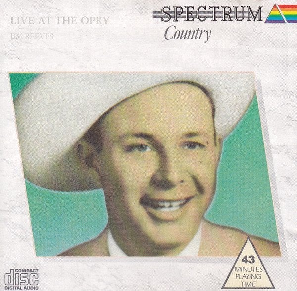 Jim Reeves – Live At The Opry CD, Ophalen of Verzenden, Zo goed als nieuw, Album